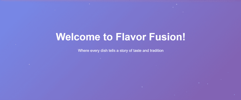 Flavor Fusion